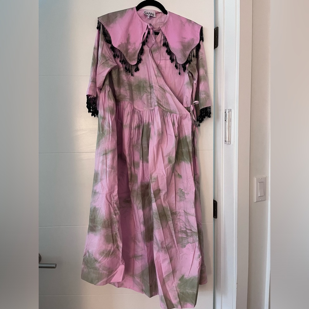 Ganni smock dress